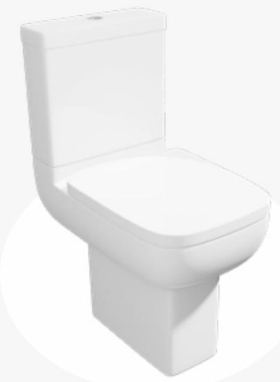 Options 600 CC Pan white Comfort Height 485mm Kartell